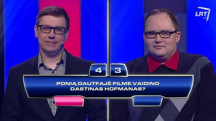 TV žaidimas „Kas ir kodėl?“.