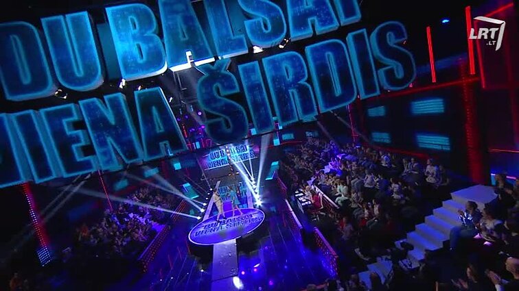 Muzikinė pramoginė programa „Du balsai – viena širdis“.