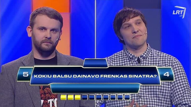 TV žaidimas „Kas ir kodėl?“.