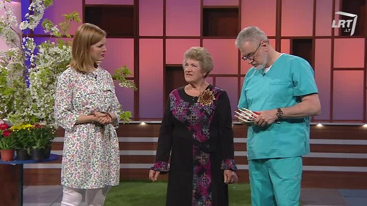 Klauskite daktaro. Riešo kanalo sindromas. Testai, kurie padės nustatyti riešo kanalo sindromą. Studijoje Genovaitė. Kodėl būtina vaikščioti basomis. Studijoje modelis Simona Starkutė. Laidos vedėjai: Alvydas Unikauskas- LSMU profesorius, Rimantė Kulvinsk