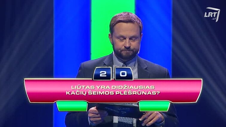 TV žaidimas „Kas ir kodėl?“.