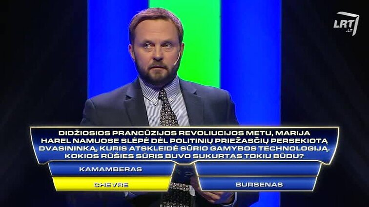 TV žaidimas „Kas ir kodėl?“.