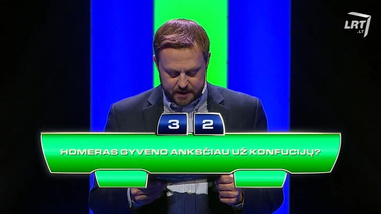 TV žaidimas „Kas ir kodėl?“.