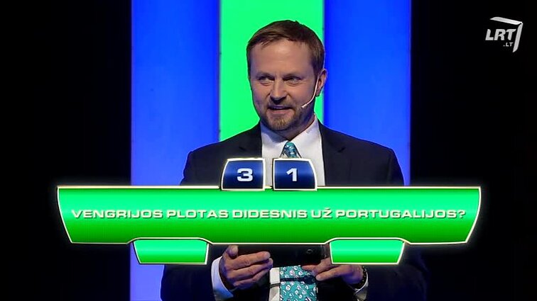 TV žaidimas „Kas ir kodėl?“.