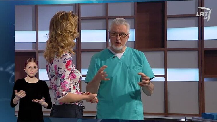 Klauskite daktaro. Ar jūsų skrandis tikrai traukiasi, jei mažinate porcijas? Tavo kėdė tave žudo. Ar žinai, ką turėtum daryti? su vertimu į gestų kalbą