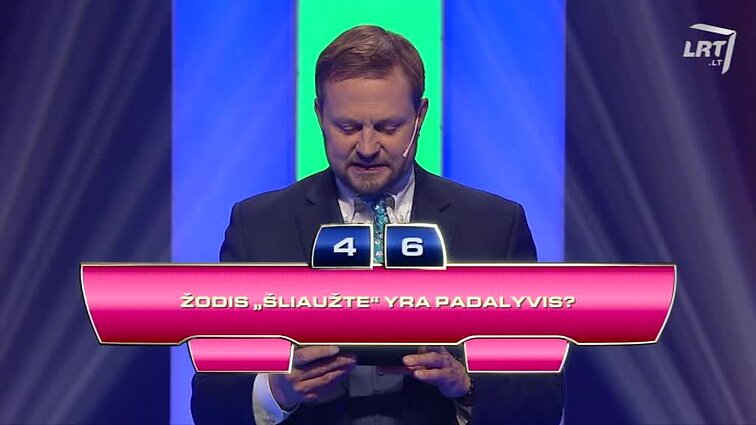 TV žaidimas „Kas ir kodėl?“.