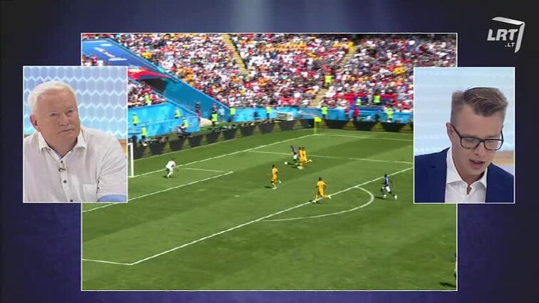 2018 FIFA pasaulio futbolo čempionato apžvalga. 2018.06.17