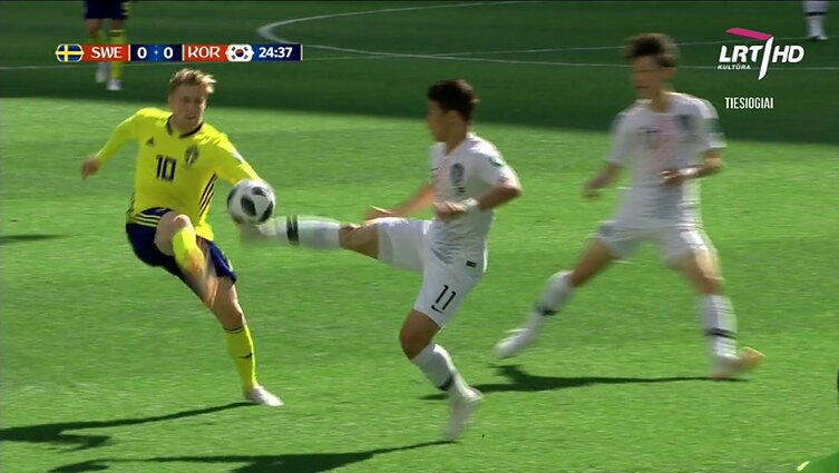 Pasaulio futbolo čempionatas 2018. Švedija - Pietų Korėja