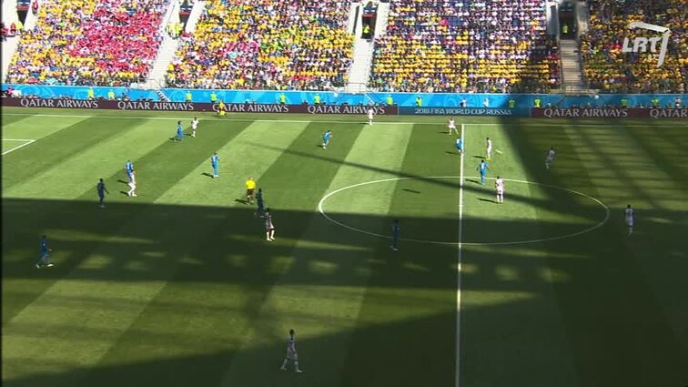 2018 FIFA pasaulio futbolo čempionato apžvalga. 2018.06.23