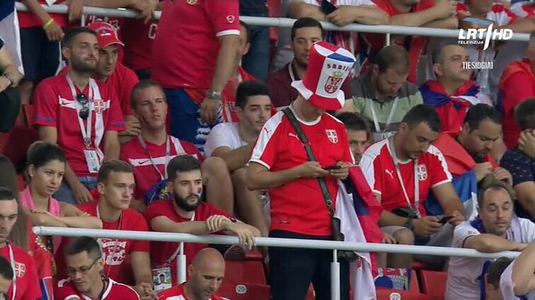 Pasaulio futbolo čempionatas 2018. Serbija - Brazilija