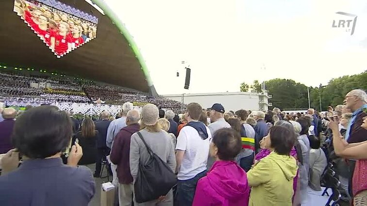„Tautiškos giesmės“ giedojimas visame pasaulyje.