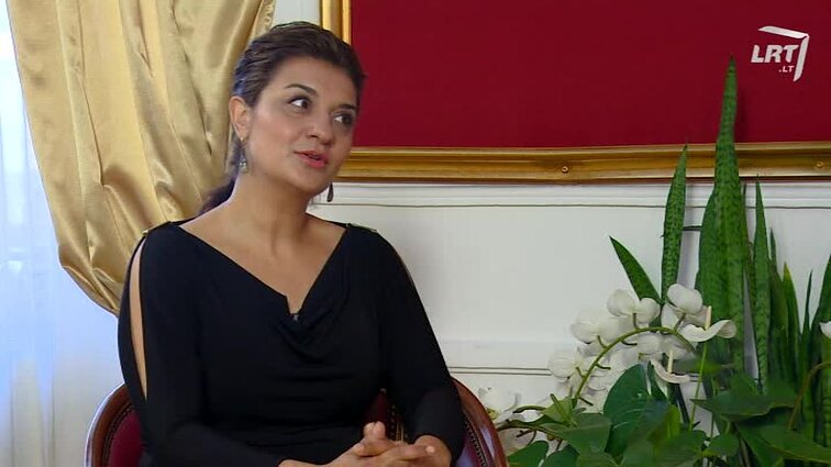 Skambantys pasauliai su Nomeda Kazlaus. Isabel Bayrakdarian