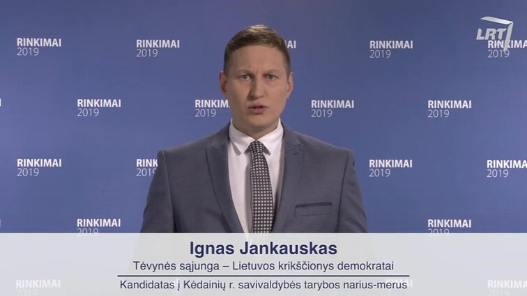 Ignas Jankauskas – kandidatas į Kėdainių rajono savivaldybės mero postą 