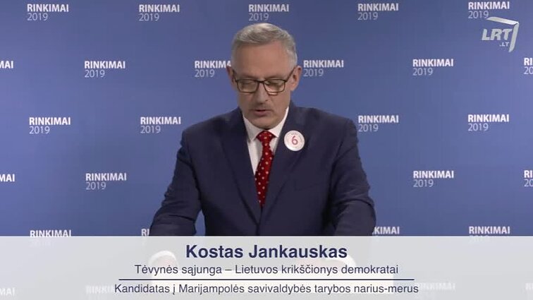 Kostas Jankauskas – kandidatas į Marijampolės savivaldybės mero postą 