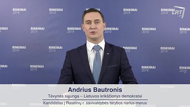 Andrius Bautronis – kandidatas į Raseinių savivaldybės meras Andrius Bautronis – kandidatas į Raseinių savivaldybės meras