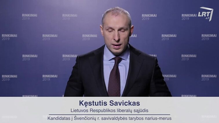 Kęstutis Savickas – kandidatas į Švenčionių r. savivaldybės mero postą 