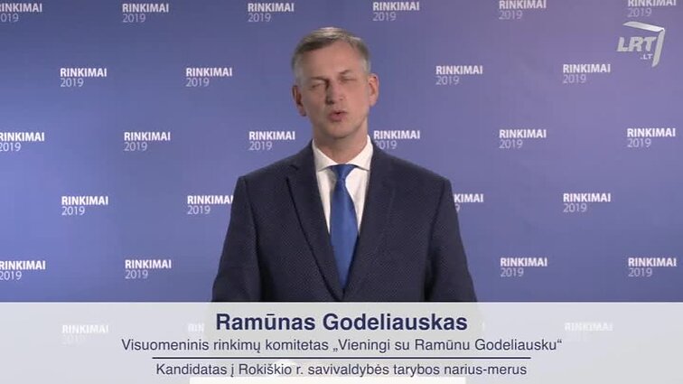 Ramūnas Godeliauskas – kandidatas į Rokiškio rajono savivaldybės mero postą 