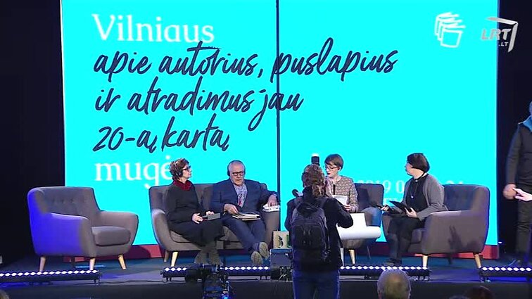 LRT studija Vilniaus knygų mugėje 2019