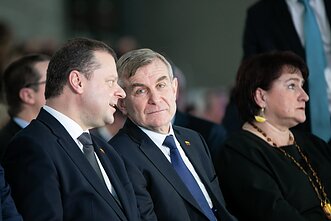 S. Skvernelis ir V. Pranckietis S. Skvernelis ir V. Pranckietis