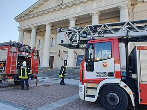 Gaisras Vilniaus rotušėje Gaisras Vilniaus rotušėje