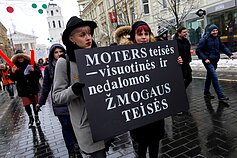 Protestas dėl moterų teisių