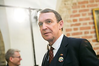 Kartų solidarumo sąjungos-Santalkos Lietuvai sąrašo lyderis, partijos pirmininkas dr. Arvydas Juozaitis
