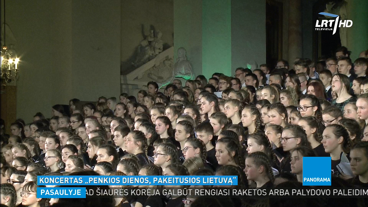 Koncertas „Penkios dienos, pakeitusios Lietuvą“