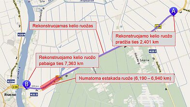 Rusnės estakados ir kelio iki jos projektas Rusnės estakados ir kelio iki jos projektas