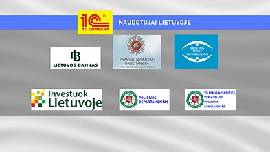 „1C“ bendrovės įrangos naudotojai „1C“ bendrovės įrangos naudotojai