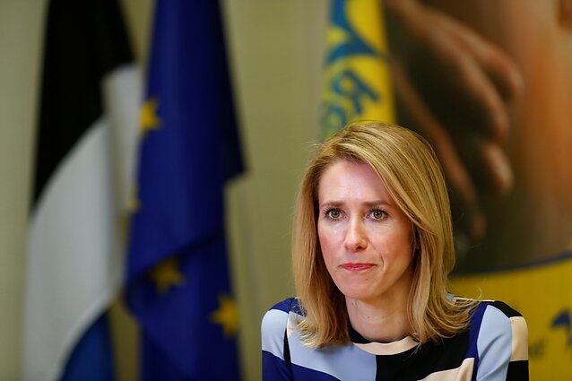 Naująją Estijos vyriausybę bandys sudaryti opozicinių liberalų lyderė Kaja Kallas