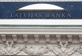 Latvijos centrinio banko būstinė Rygoje