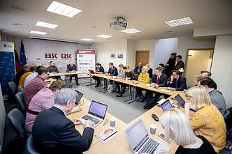 G. Nausėda pristatė užsienio politikos ir nacionalinio saugumo idėjas