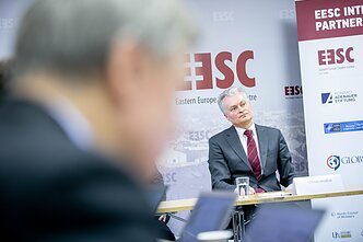 G. Nausėda pristatė užsienio politikos ir nacionalinio saugumo idėjas