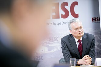 G. Nausėda pristatė užsienio politikos ir nacionalinio saugumo idėjas