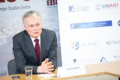 G. Nausėda pristatė užsienio politikos ir nacionalinio saugumo idėjas