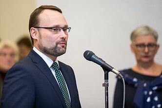 Kultūros ministras Mindaugas Kvietkauskas Kultūros ministras Mindaugas Kvietkauskas