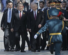 Nursultanas Nazarbajevas ir Vladimiras Putinas Nursultanas Nazarbajevas ir Vladimiras Putinas