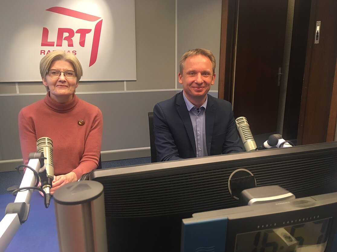 Jonės Kučinskaitės nuotr., Vilija Balčiūnaitė ir Virgilijus Saulius