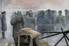 Filmo filmavimo akimirkos Vilniaus senamiestyje