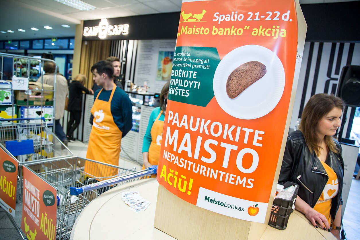 „Maisto bankui“ Panevėžio savivaldybė skyrė vos kiek daugiau nei 700 eurų „Maisto bankui“ Panevėžio savivaldybė skyrė vos kiek daugiau nei 700 eurų