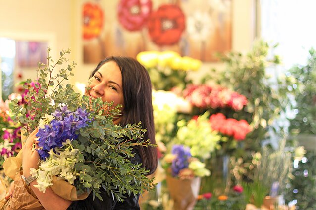 Floristė ir vestuvių planuotoja Inesa Borkovska