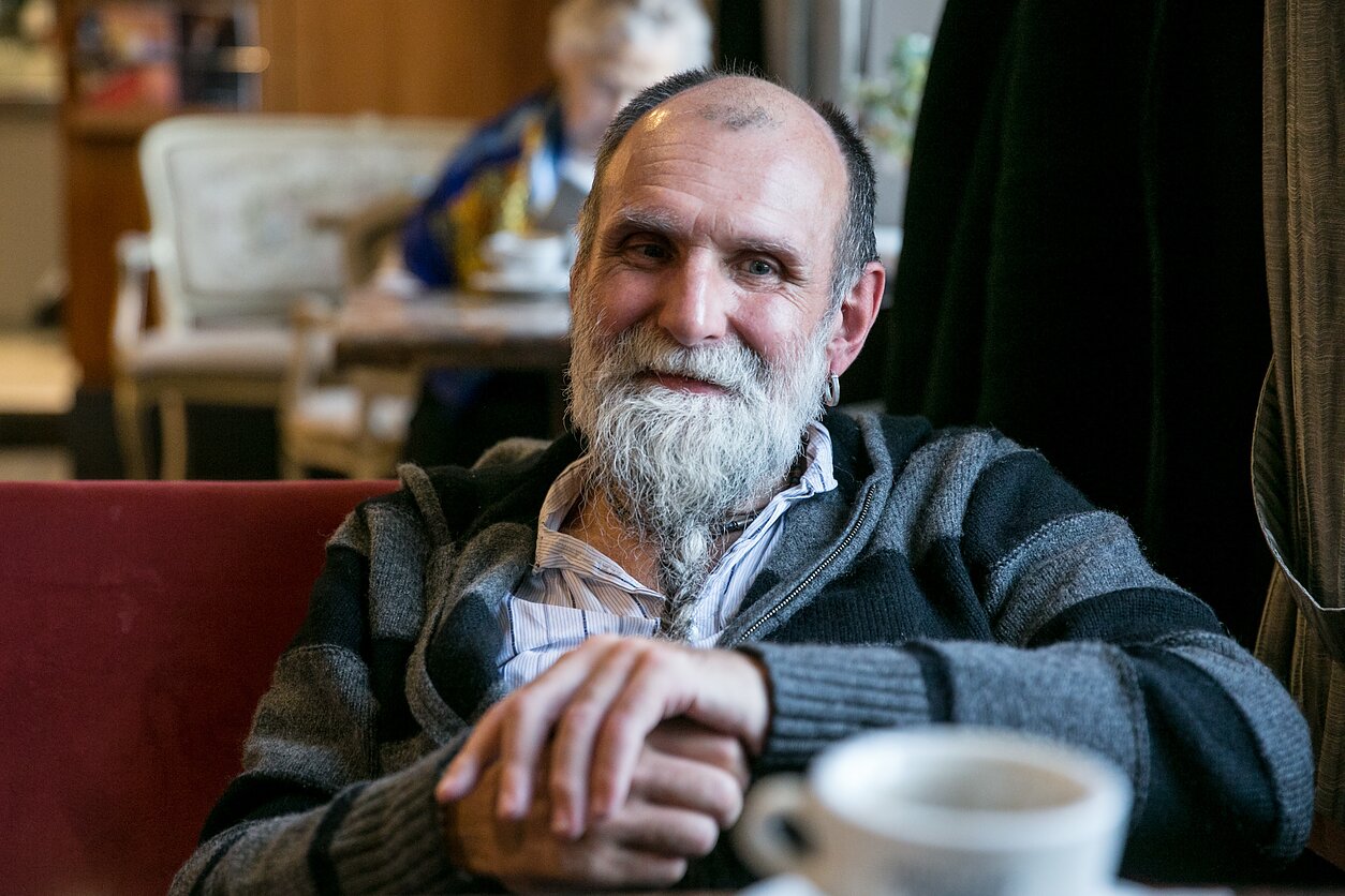 Juliaus Kalinsko/Scanpix nuotr., Lietuvių poetas, kritikas Aidas Marčėnas