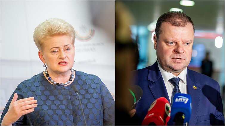 Dalia Grybauskaitė, Saulius Skvernelis Dalia Grybauskaitė, Saulius Skvernelis