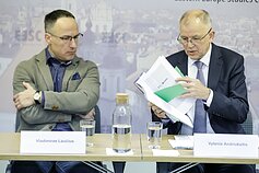 Vladimiras Laučius ir Vytenis Povilas Andriukaitis Vladimiras Laučius ir Vytenis Povilas Andriukaitis