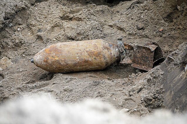 Vilniaus Upės gatvėje rasta 100 kg. sverianti aviacinė bomba Vilniaus Upės gatvėje rasta 100 kg. sverianti aviacinė bomba
