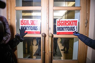Mokytojų streikas