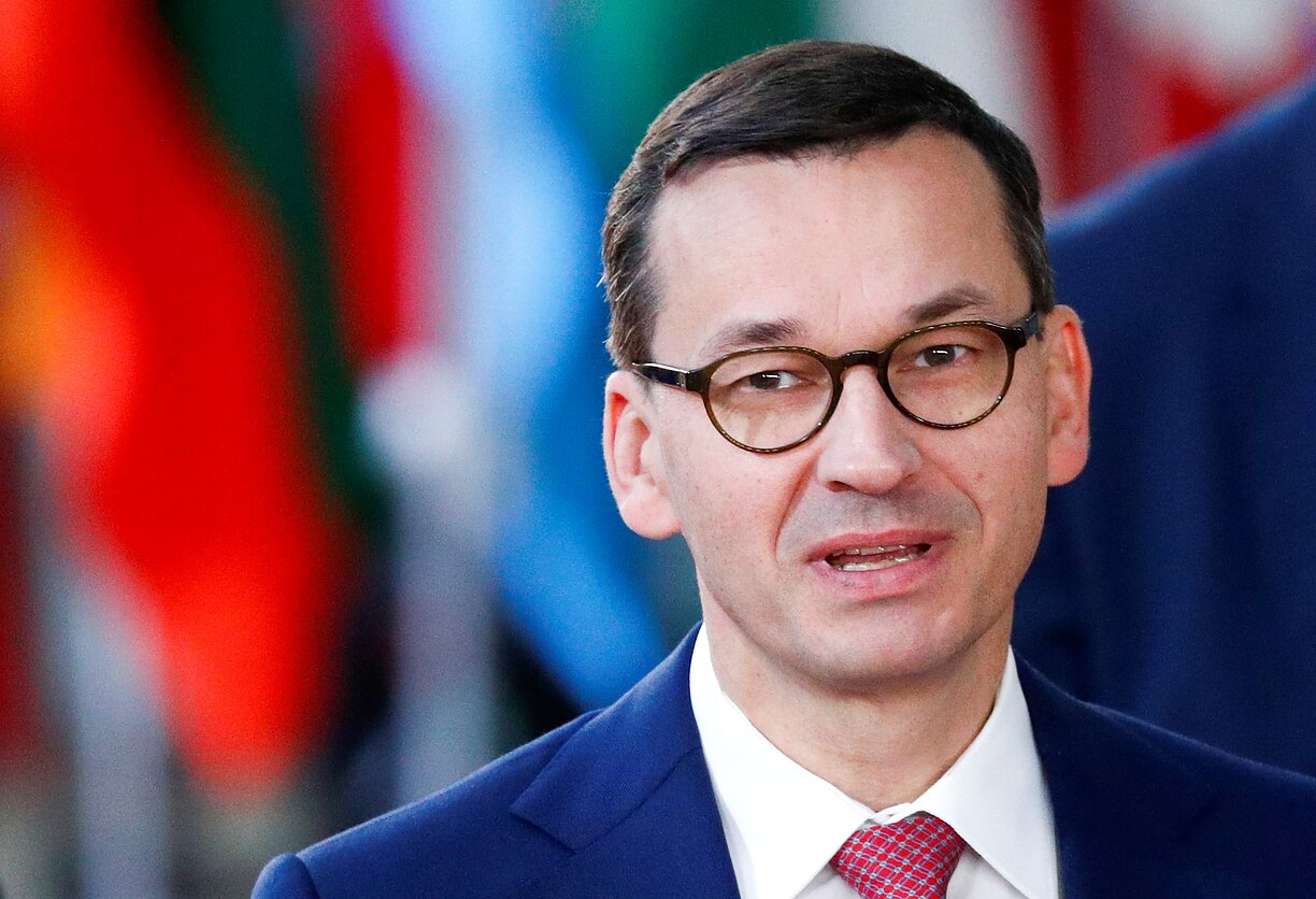 Polish Prime Minister Mateusz Morawiecki Polish Prime Minister Mateusz Morawiecki