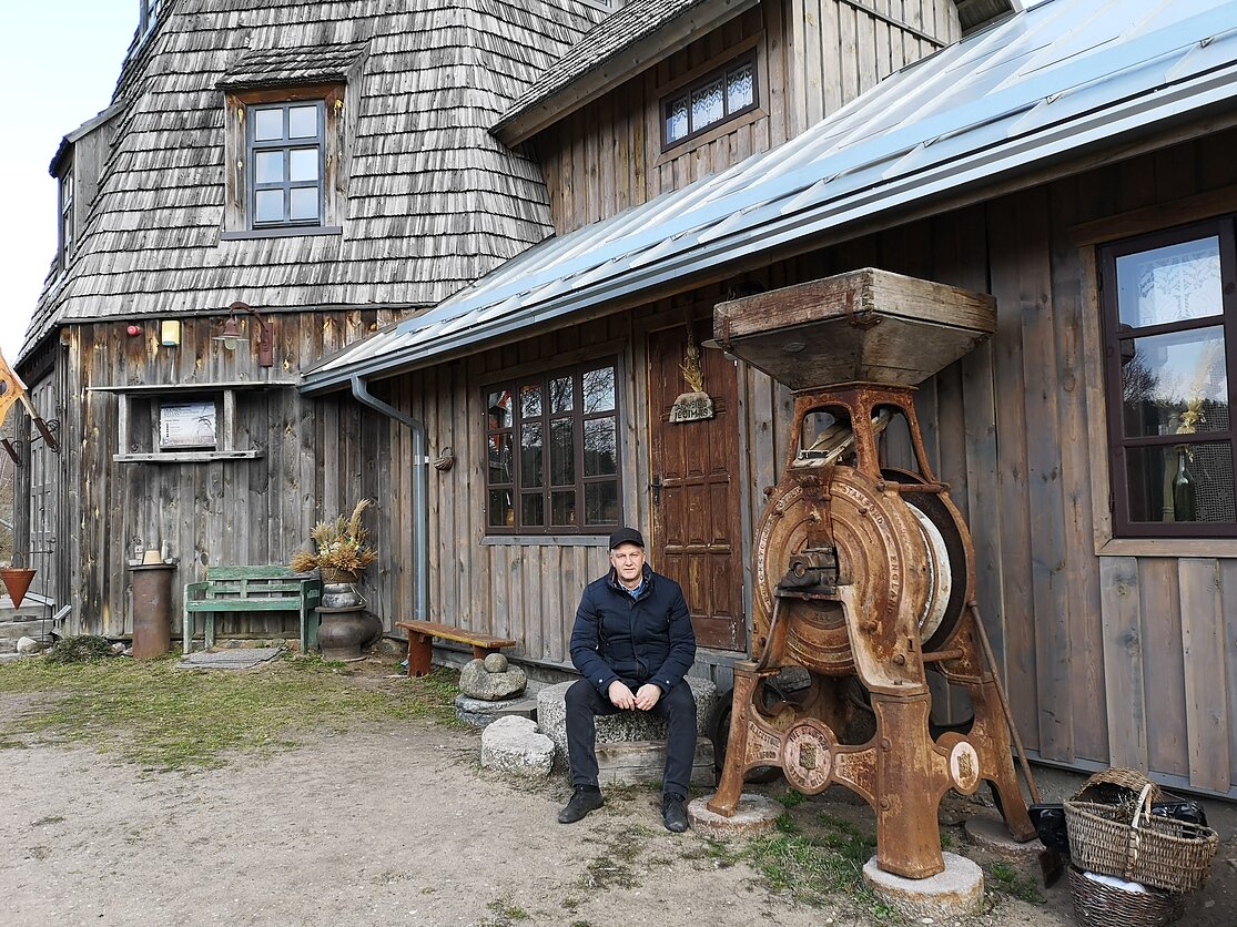 Jolantos Jurkūnienės nuotr., Archeologas Zenonas Baubonis