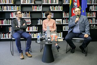 Marius Ėmužis, Nerija Putinaitė ir Nerijus Šepetys Marius Ėmužis, Nerija Putinaitė ir Nerijus Šepetys