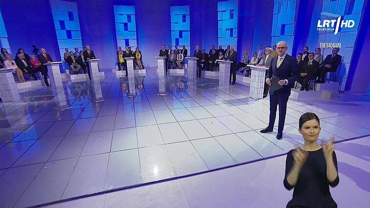Kandidatų į prezidentus debatai. Lietuvos gynyba: kokių veiksmų imtųsi būsimas prezidentas?